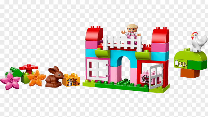 Toy LEGO 10571 DUPLO All-in-One Pink Box Of Fun Lego Duplo Amazon.com PNG