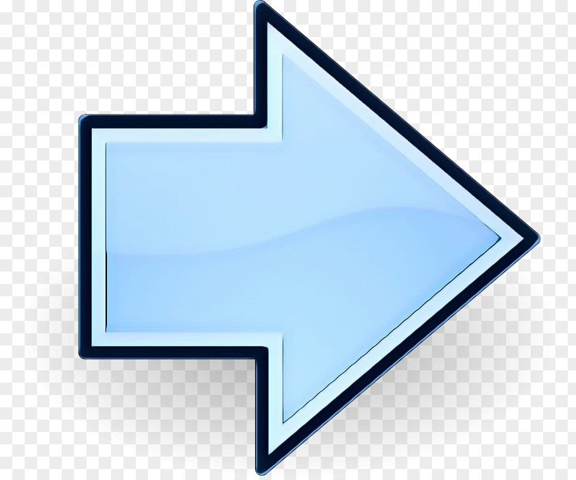 Computer Icon Electric Blue Arrow PNG