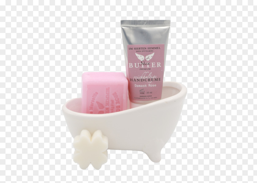 Damask Rose Lip Balm Cream Soap Shea Butter Lippenbalsam PNG