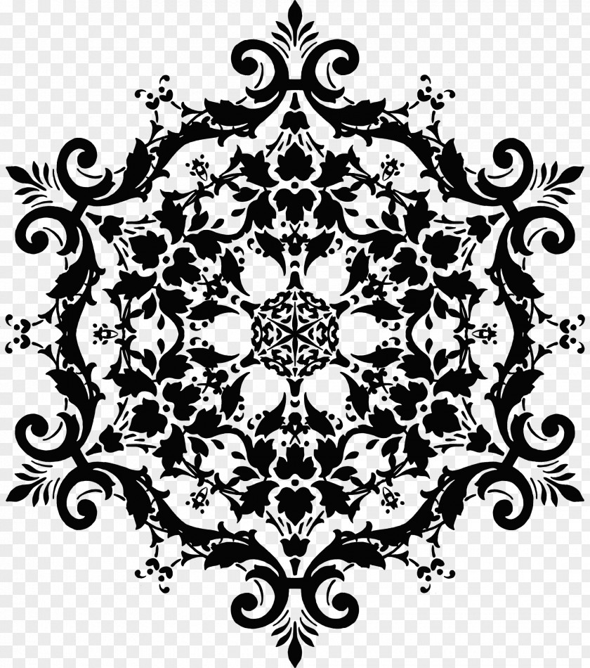 Damask Symmetry Drawing San Antonio PNG