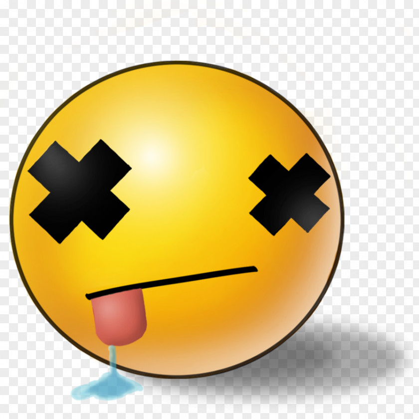 Dead Smiley Emoticon Clip Art PNG