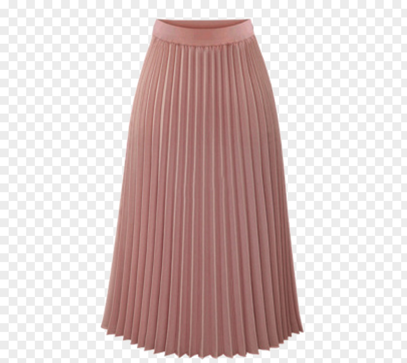 Dress Skirt Pleat A-line Fashion PNG