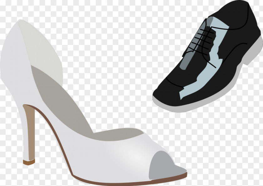 Free Wedding Vectors Shoe Content Clip Art PNG