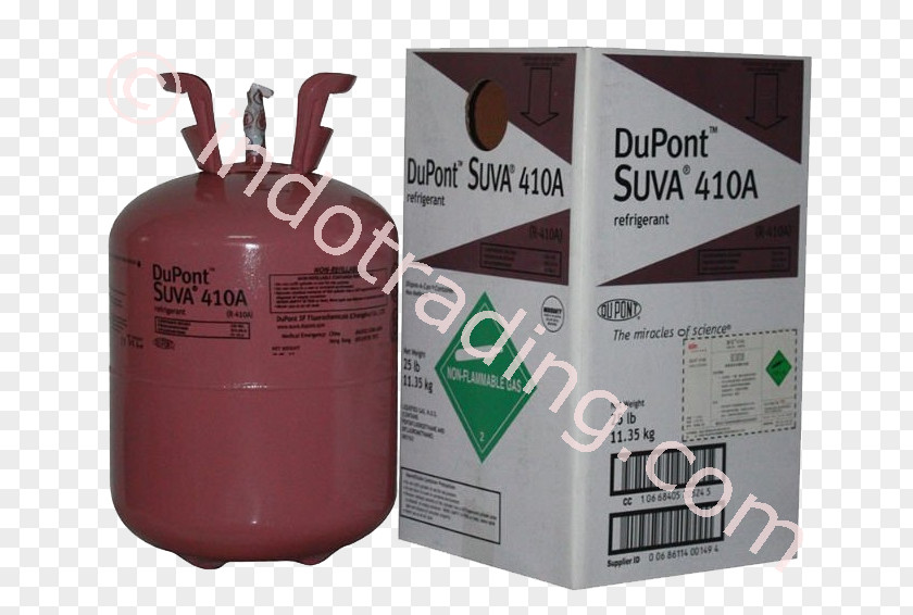 Freon R-410A Refrigerant 1,1,1,2-Tetrafluoroethane E. I. Du Pont De Nemours And Company PNG