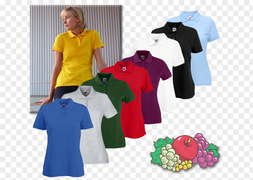Fruit Of The Loom T-shirt Polo Shirt Sleeve Cotton PNG