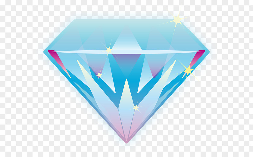 Glittering Diamond Gemstone PNG