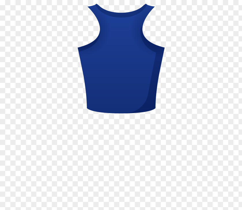 Netball Skills Product Design Cobalt Blue Sleeve PNG