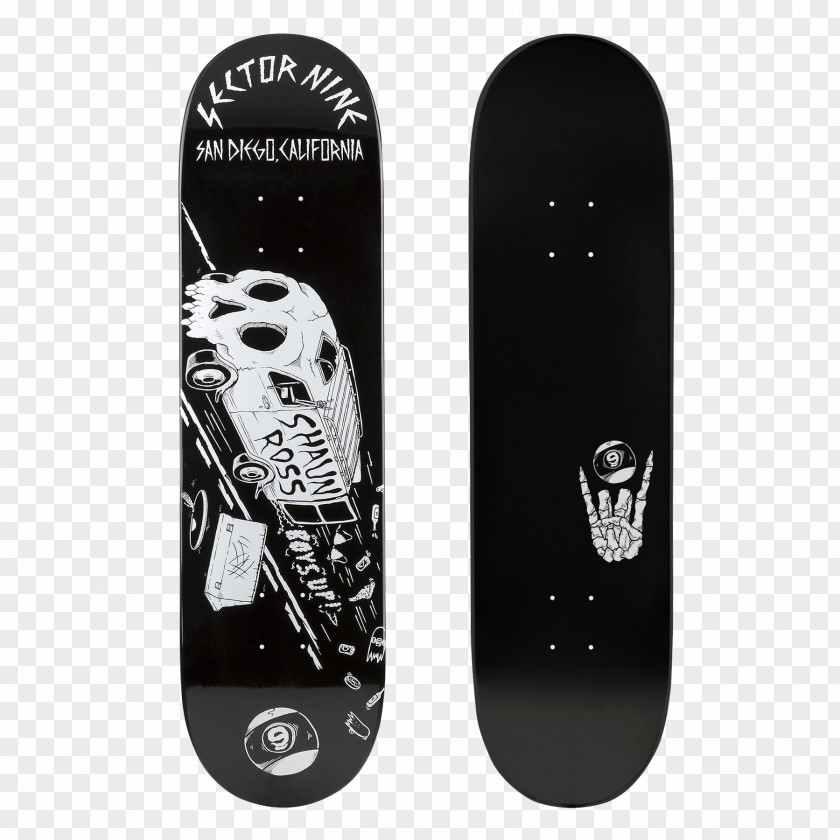 Skateboard Sector 9 Longboarding Feature Phone PNG