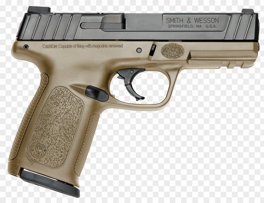 Smith & Wesson SD Firearm Pistol 9×19mm Parabellum PNG