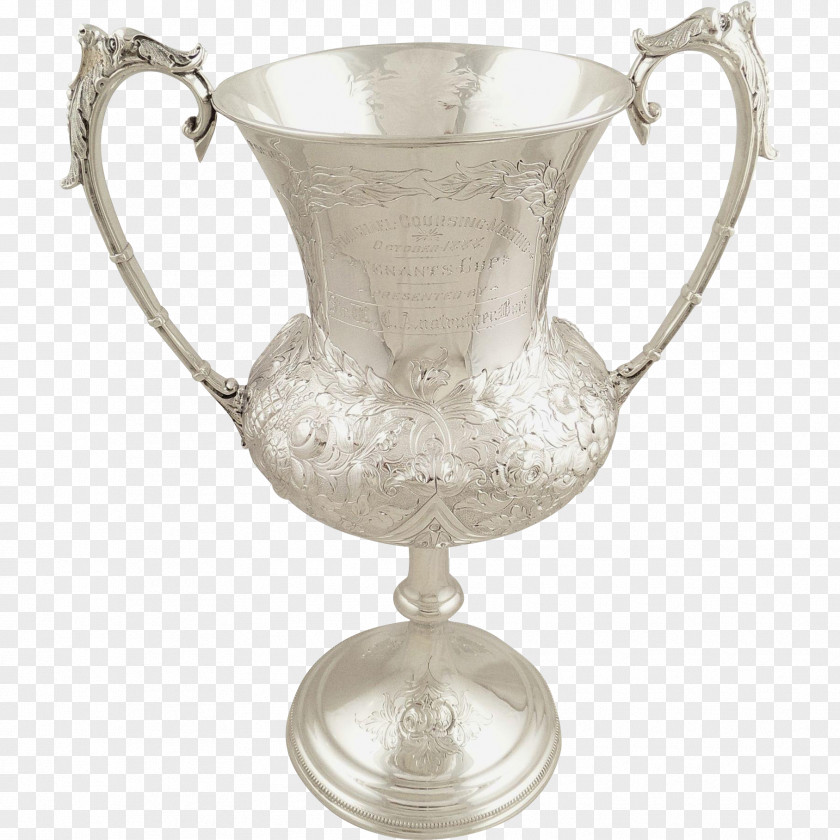 Trophy Sterling Silver Jug Antique PNG