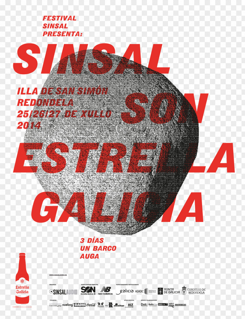 Cartel Festival Sinsal Audio Estrella Galicia 0 Museum Of Contemporary Art, Vigo PNG