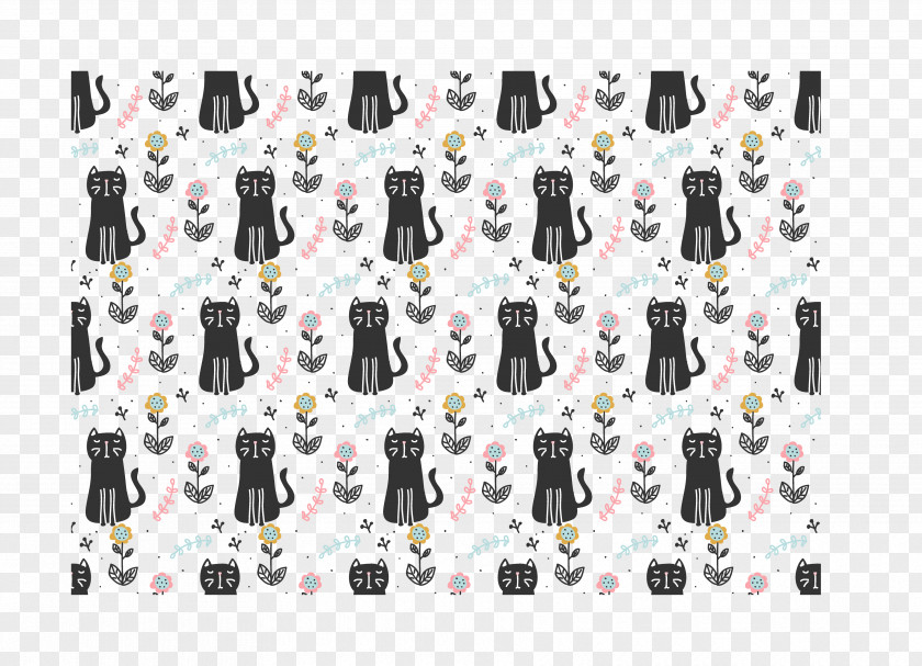 Cartoon Cat Background Map Hello Kitty PNG