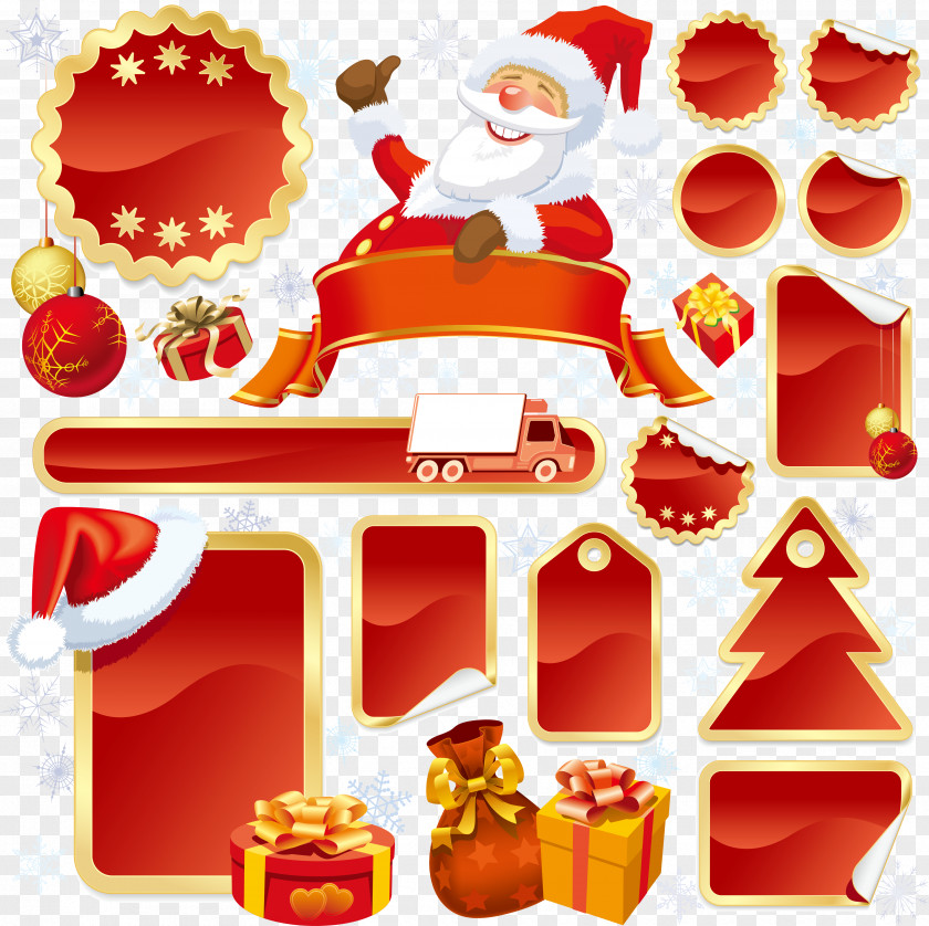 Christmas Promotion Tag PNG
