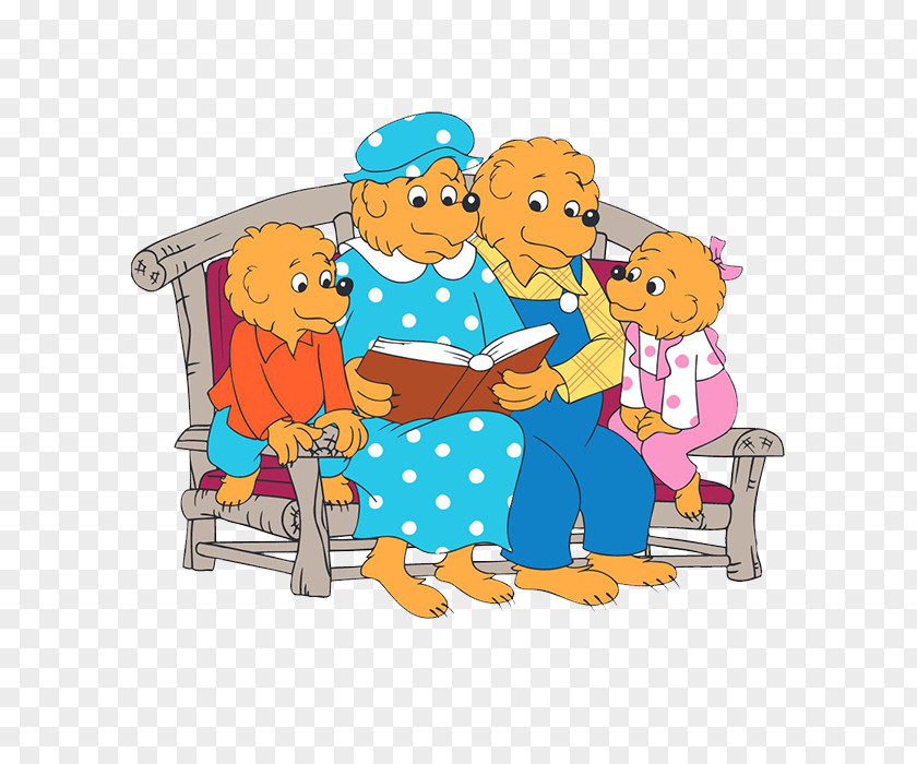 Couple Bears Berenstain Stan And Jan Child Cartoon PNG