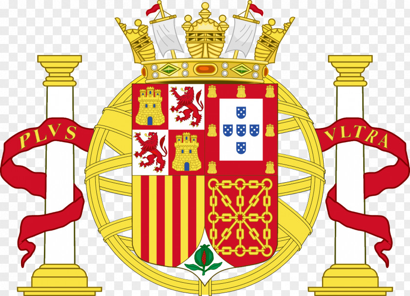 Gold Peacock Coat Of Arms Spain First Spanish Republic Iberian Union PNG