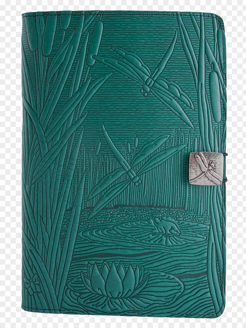 Leather Cover Green Rectangle PNG