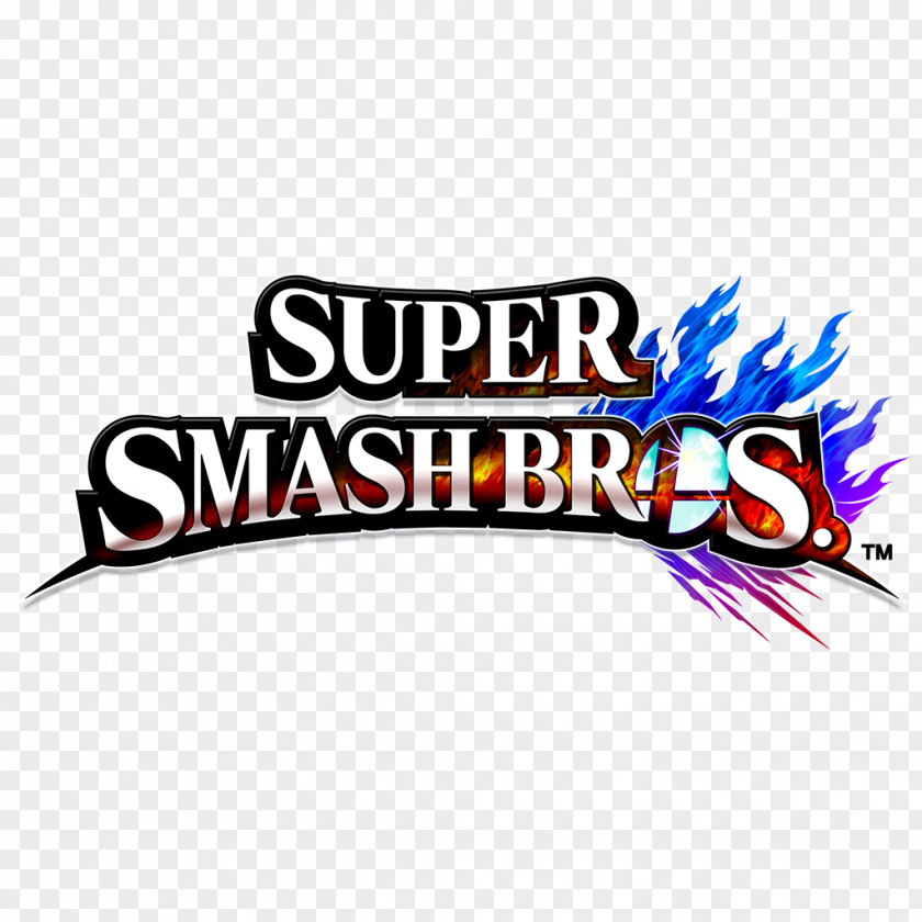 Nintendo Super Smash Bros. For 3DS And Wii U Logo Bros (NintendoWiiU) PNG