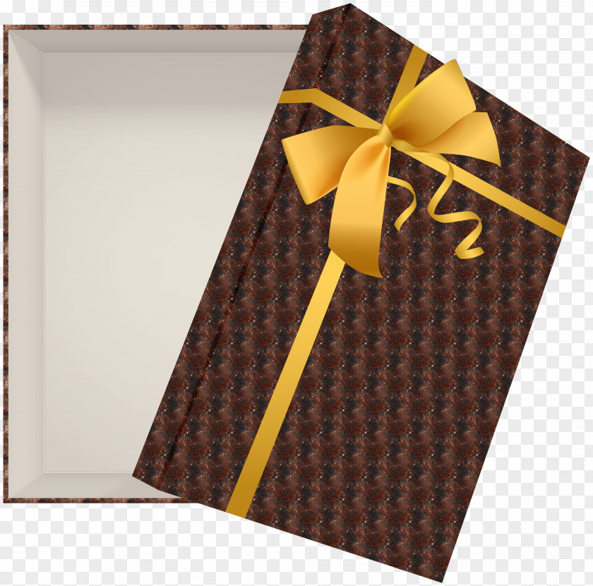 Open Gift Box Clip Art Image PNG