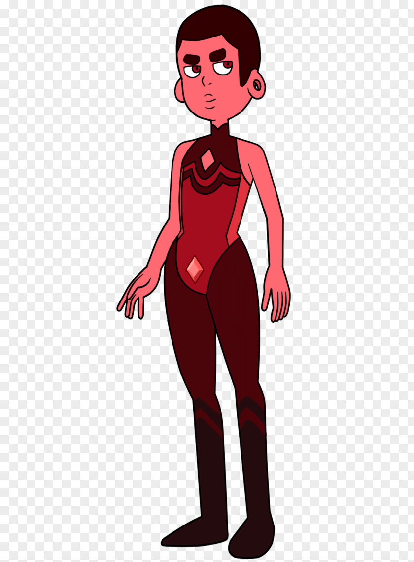 Red Diamond Pearl Gemstone Peridot Pin PNG