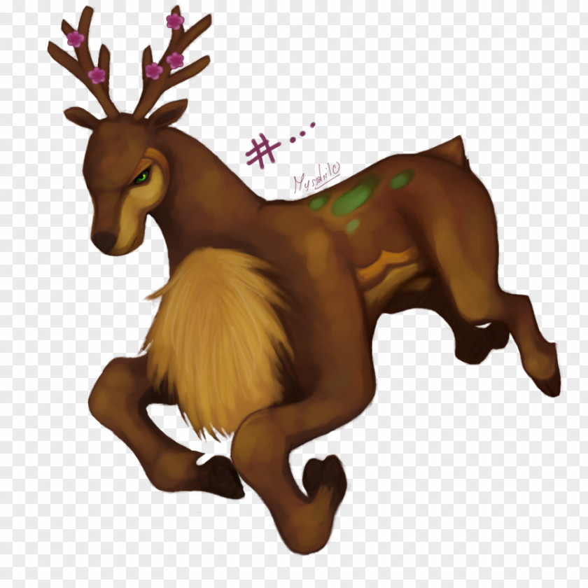 Reindeer Antler Christmas Ornament PNG