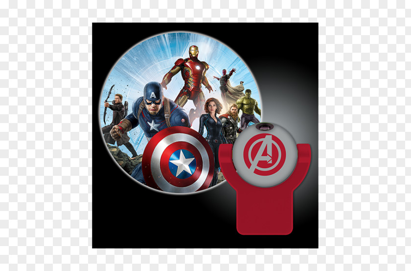 Captain America Nightlight Light-emitting Diode Lighting PNG