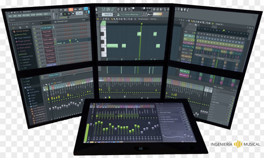FL Studio Digital Audio Workstation Computer Software Image-Line PNG