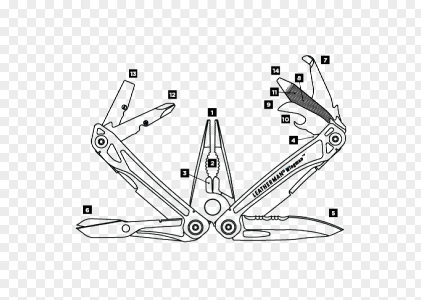 Knife Multi-function Tools & Knives Leatherman SUPER TOOL CO.,LTD. PNG