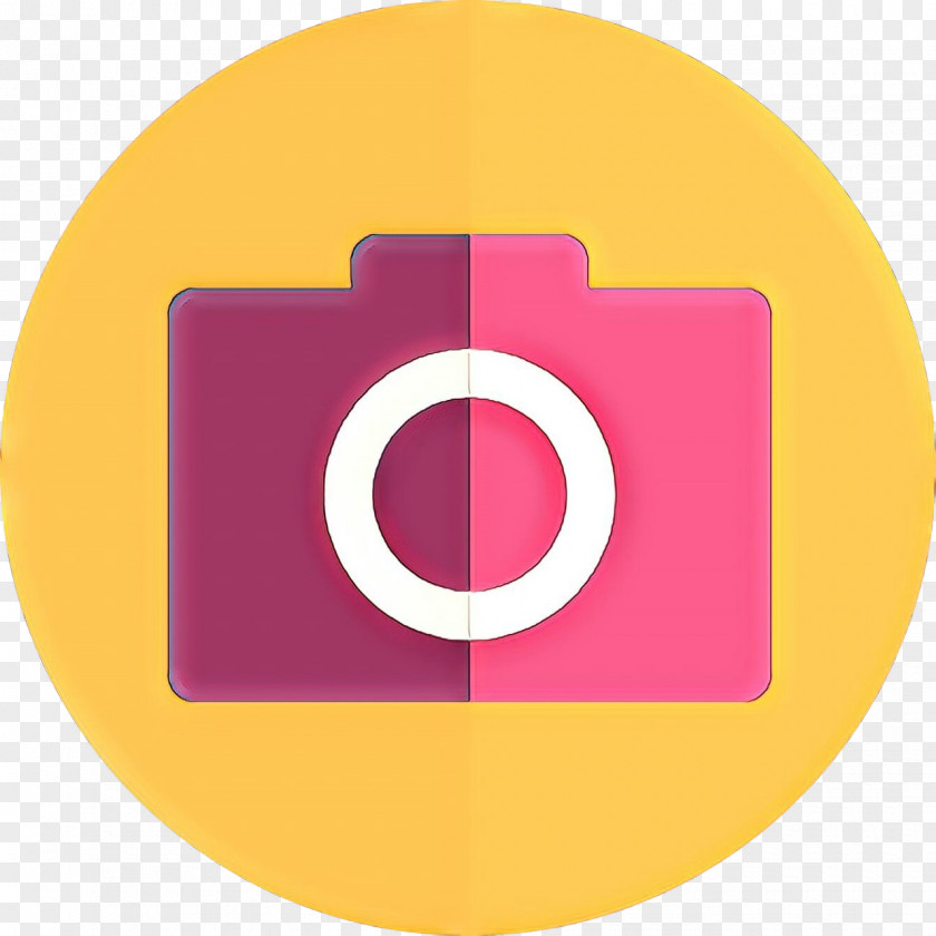 Rectangle Magenta Circle Yellow Logo Material Property Symbol PNG