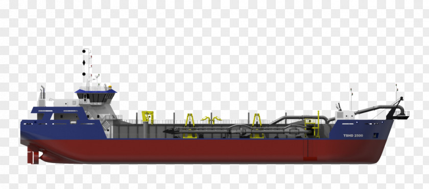 Ship Trailing Suction Hopper Dredger Dredging Vessel Heavy-lift PNG