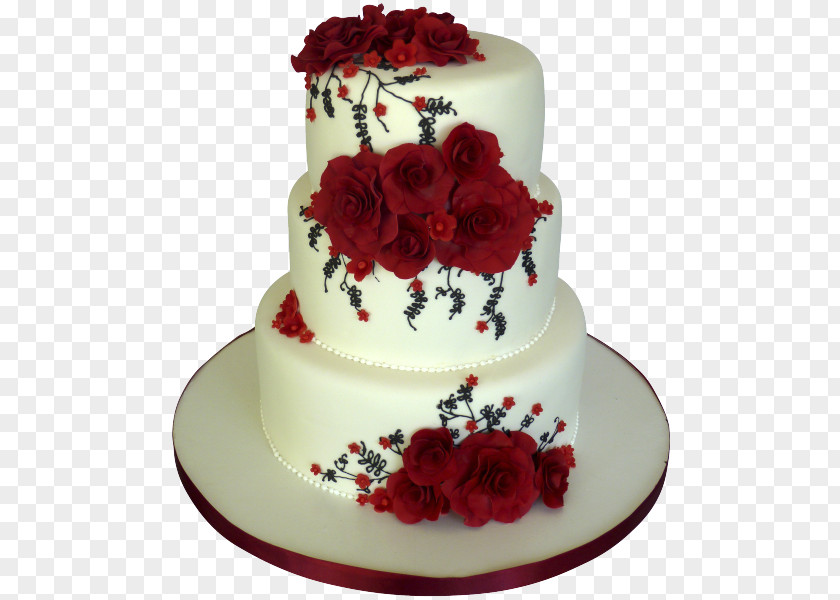 Wedding Cake Torte Decorating Rose PNG
