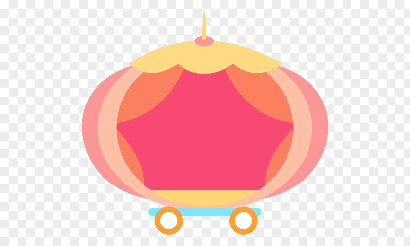 Cartoon Pumpkin Carriage Cinderella PNG