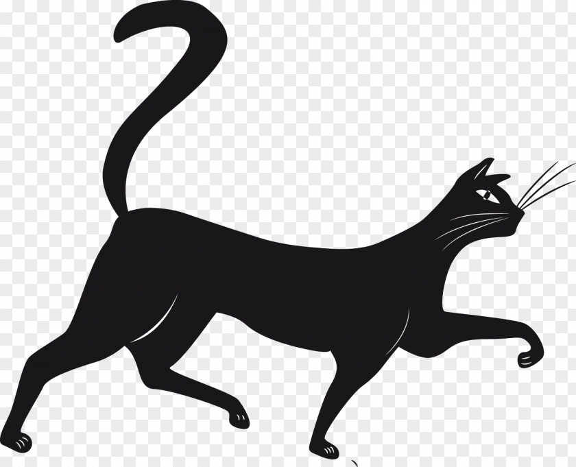 Cat Black Vector Graphics Drawing Royalty-free PNG