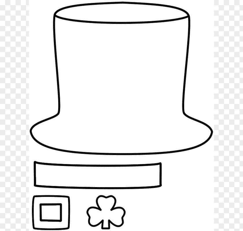 Leprechaun Hat Paper Saint Patricks Day Clip Art PNG
