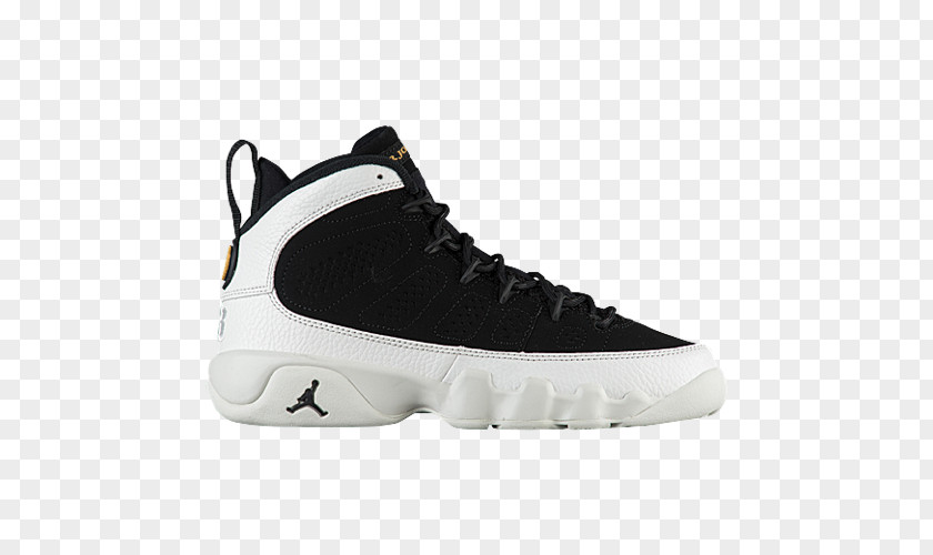 Nike Air Jordan 9 Boys Retro Shoes Black // University Red 302370 Sports PNG