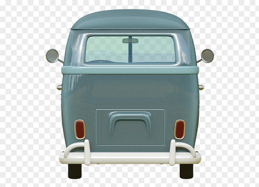 Old Car Volkswagen Type 2 Van Transporter PNG