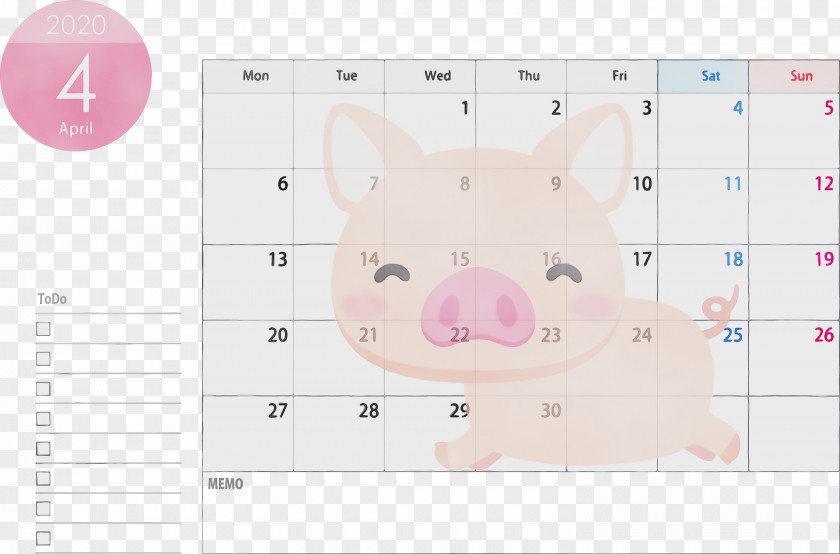 Pink Text Nose Line Snout PNG