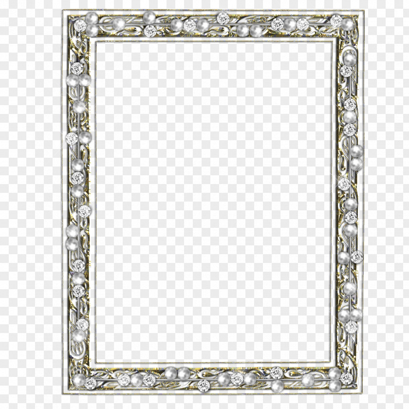 Silver Picture Frames Desktop Wallpaper Clip Art PNG
