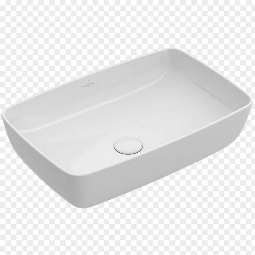 Sink Villeroy & Boch Countertop Ceramic Bathroom PNG