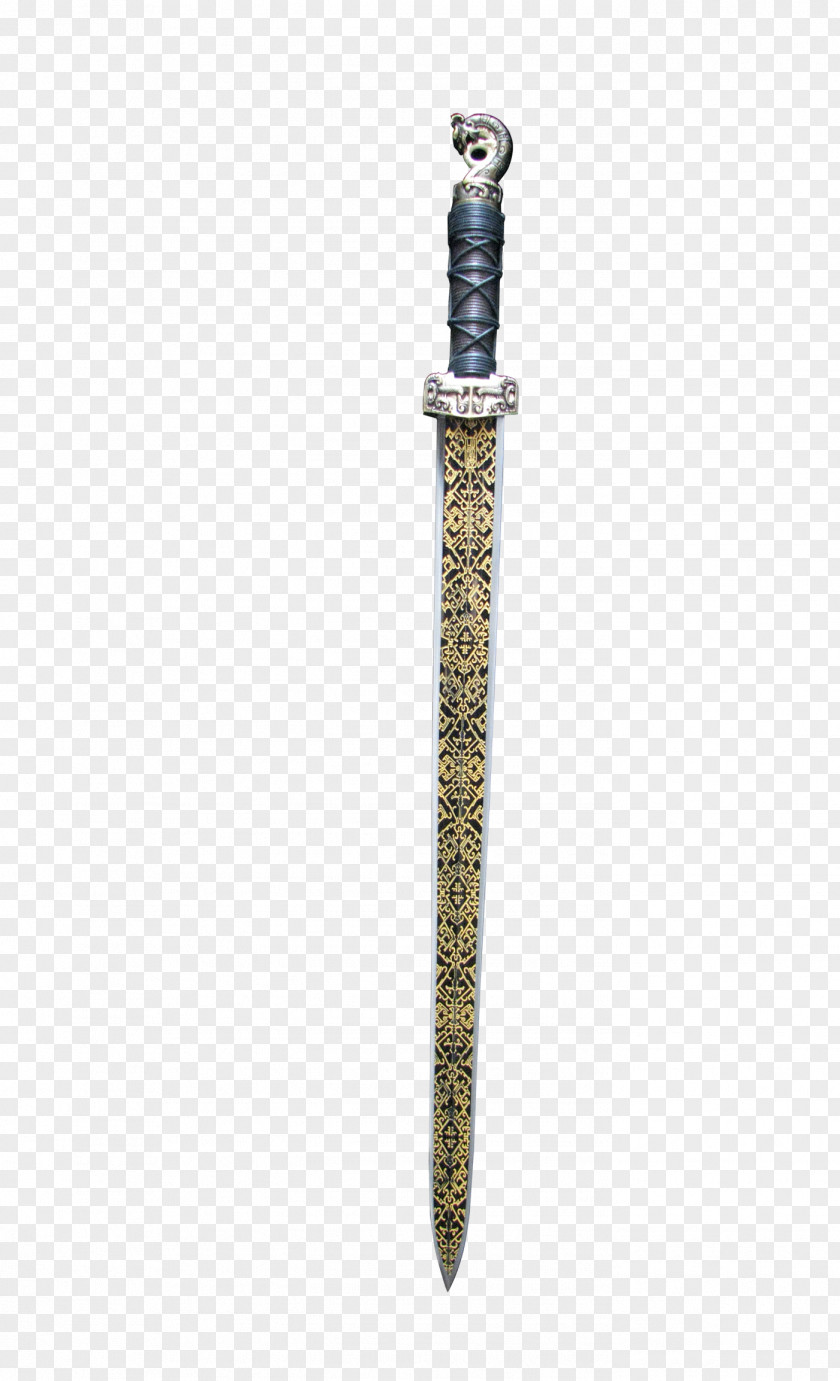 Traditional Sword Dagger Pen Metal PNG