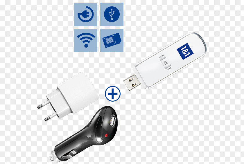 USB Flash Drives LTE Mobile Broadband Modem 4G PNG