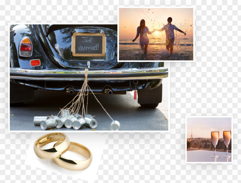 Wedding Honeymoon AAA Travel Car PNG