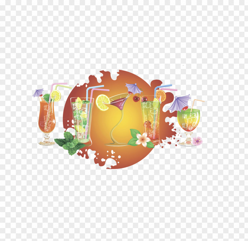 Cocktail Drink Juice Crisp PNG