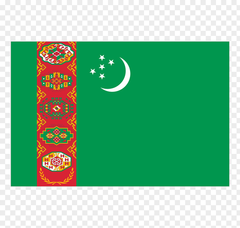 Flag Of Turkmenistan Uzbekistan PNG