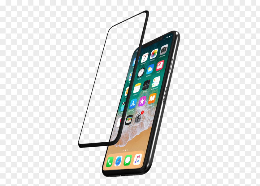 Full Glass Smartphone IPhone X Screen Protectors Toughened PNG