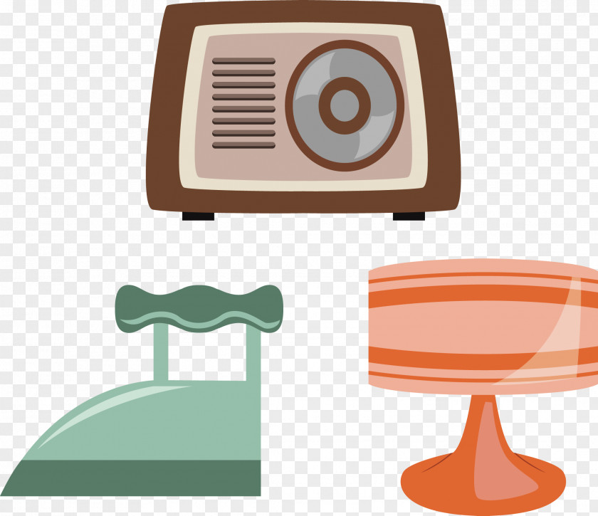 Microwave Iron Lamp Elements Table Oven Clip Art PNG