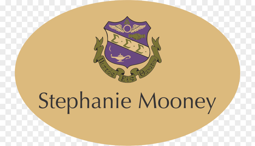 Name Badge Longwood University Alpha Sigma Book College PNG