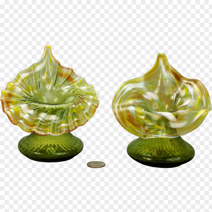 Vase Uranium Glass Art Fenton Company PNG