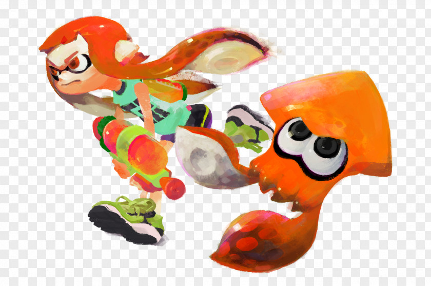 Cartoon Squid Splatoon 2 Fan Art Nintendo PNG