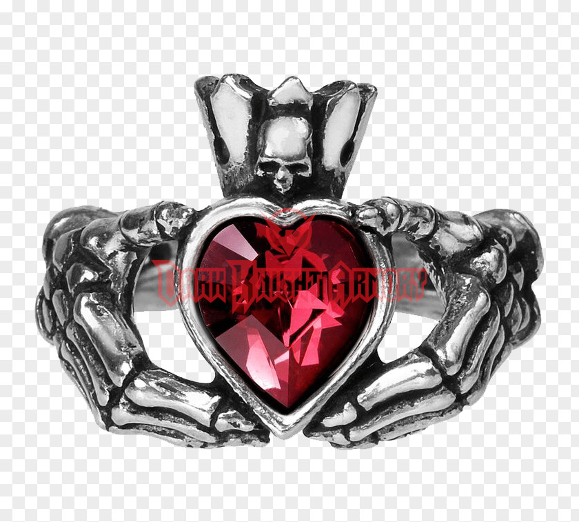 Claddagh Ring Earring Jewellery Alchemy Gothic PNG