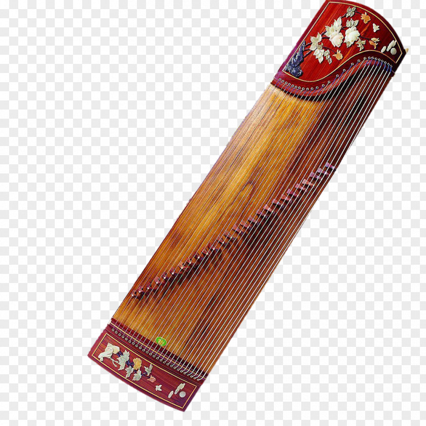 Decorative Pattern Musical Elements Guzheng Instrument PNG